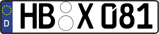 HB-X081