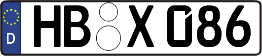HB-X086