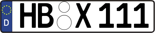 HB-X111