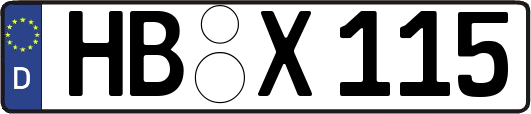 HB-X115