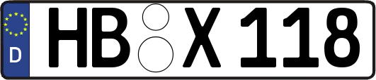 HB-X118