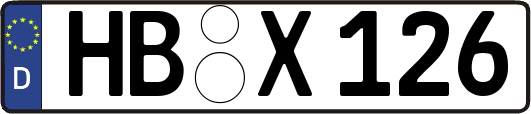 HB-X126