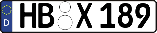 HB-X189