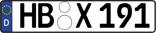HB-X191