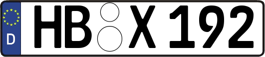 HB-X192
