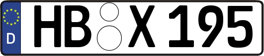 HB-X195