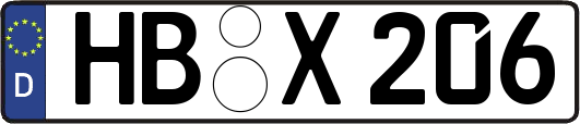 HB-X206