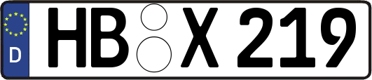 HB-X219