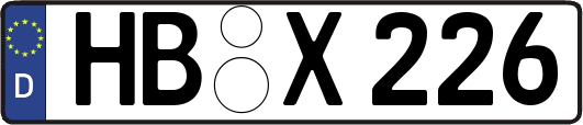 HB-X226