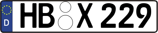 HB-X229