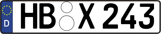 HB-X243