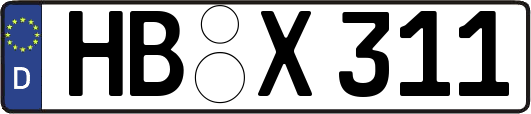 HB-X311
