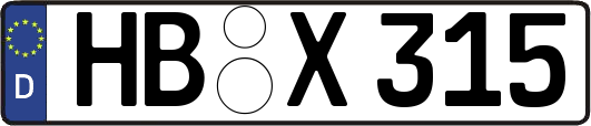 HB-X315