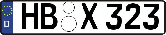 HB-X323