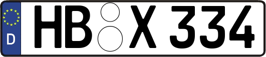 HB-X334
