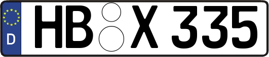 HB-X335