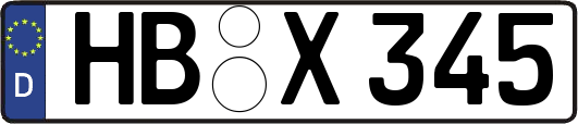 HB-X345