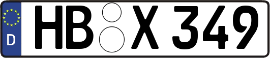 HB-X349