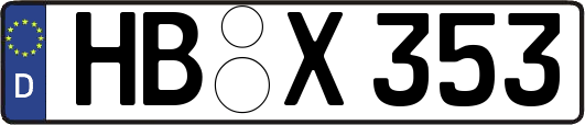 HB-X353