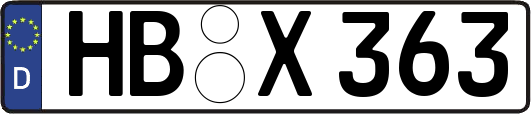 HB-X363