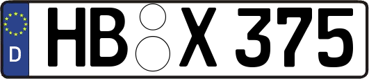 HB-X375
