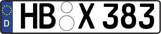 HB-X383