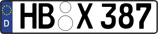 HB-X387