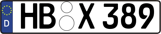 HB-X389