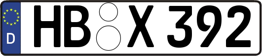 HB-X392
