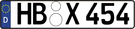 HB-X454