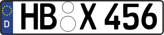 HB-X456