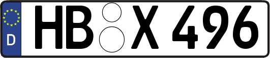 HB-X496