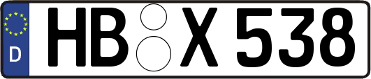 HB-X538