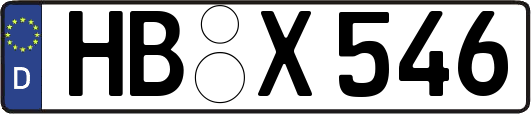 HB-X546