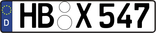 HB-X547
