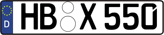 HB-X550
