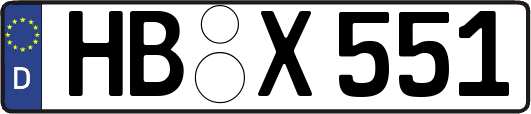 HB-X551