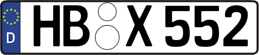 HB-X552