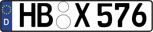 HB-X576