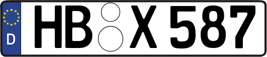 HB-X587