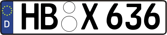 HB-X636
