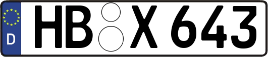 HB-X643