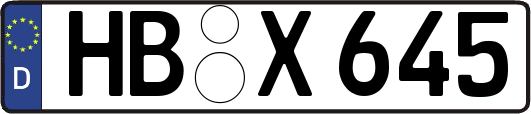 HB-X645
