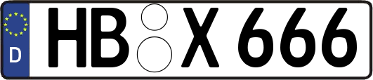 HB-X666