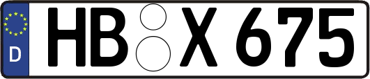 HB-X675