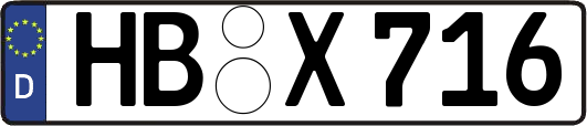 HB-X716