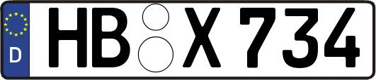HB-X734