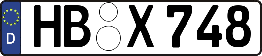 HB-X748