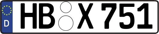 HB-X751