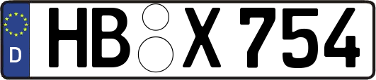 HB-X754